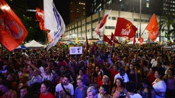 31/03/2016 - Manifesta&ccedil;&atilde;o contra o impeachment no Rio de Janeiro