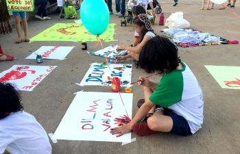 31/03/2016 - Manifesta&ccedil;&atilde;o contra o impeachment em Bras&iacute;lia
