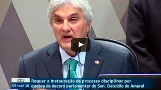 CCJ - Defesa de Delcídio - 09/05/2016
