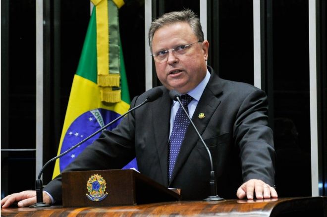 Ministro da Agricultura, Blairo Maggi &eacute; um dos maiores produtores de soja do Brasil