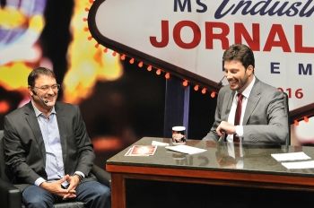 Comediante Danilo Gentili comanda lançamento do prêmio de Jornalismo da Fiems