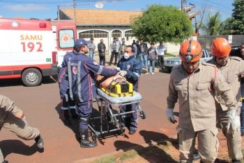 Trabalhador morre e outro fica ferido em desabamento de muro no Monte Castelo