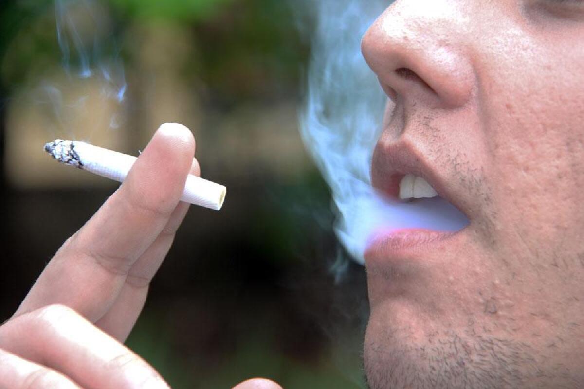 Foto ilustrativa de cigarro, fumo, tabagismo, câncer