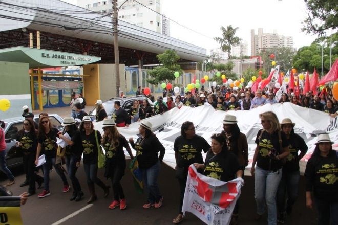 Paralisação professores