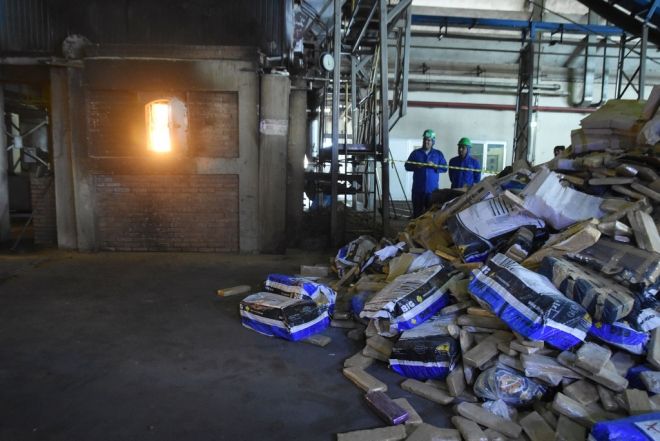 Incinera&ccedil;&atilde;o de 83 toneladas de drogas &eacute; a maior de MS