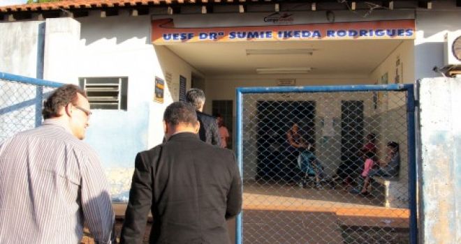 O posto de sa&uacute;de foi alvo de depreda&ccedil;&atilde;o no dia 12 de junho quando tr&ecirc;s pessoas entraram pela janela do pr&eacute;dio