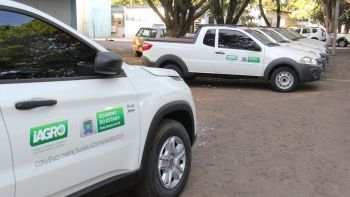 Governador de MS entrega ve&iacute;culos que renovar&atilde;o frota da Iagro nesta tarde