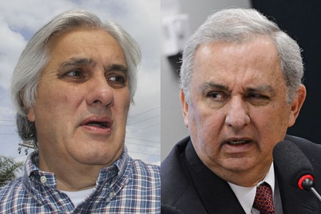 Delc&iacute;dio do Amaral e Jos&eacute; Carlos Bumlai