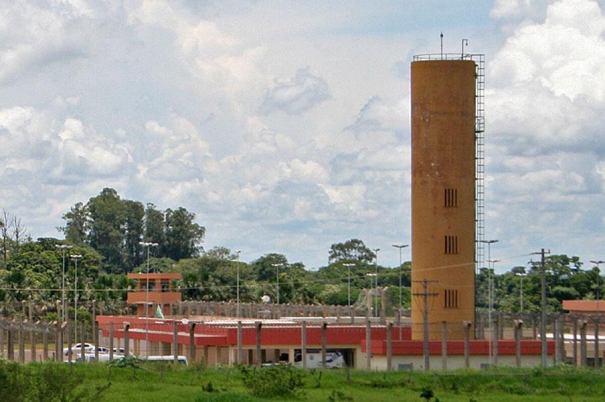 Foto ilustrativa de fachada do Presídio Federal, Penitenciária Federal de Campo Grande