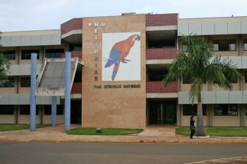 Foto ilustrativa da fachada da UFMS, Universidade Federal, Campus, Ensino Superior, graduação, educação, Reitoria