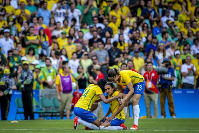  Brasil perde nos pênaltis para Suécia e segue na disputa pelo bronze