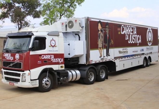 Carreta da Justiça atende municípios que não possuem fórum em MS
