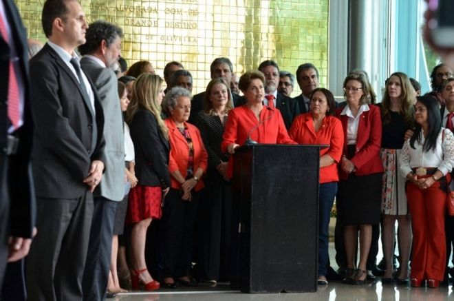Dilma Rousseff faz pronunciamento após aprovação de impeachment