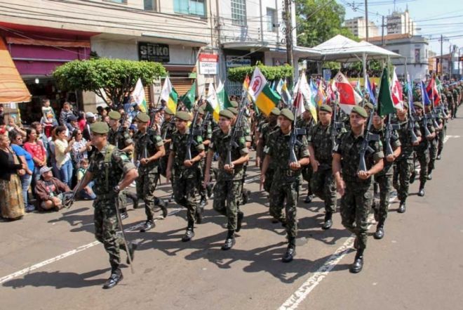 Desfile C&iacute;vico de Dia da Independ&ecirc;ncia, 7 de setembro