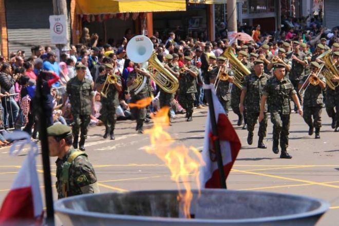 Desfile C&iacute;vico de Dia da Independ&ecirc;ncia, 7 de setembro
