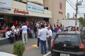 Incra &eacute; ocupado por Movimentos Sociais que reivindicarem a reforma agr&aacute;ria