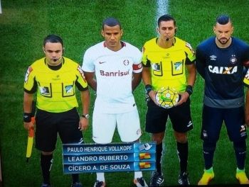 Vollkopf e Cícero Souza fazem terceiro jogo pelo Brasileirão