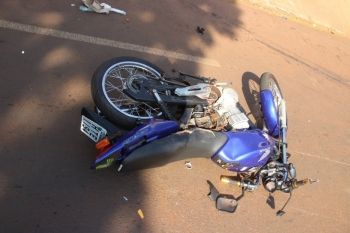 Motociclista tem pé arrancado após acidente de trânsito em Dourados