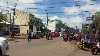 Região central de Pedro Juan vira cena de atentado e deixa feridos
