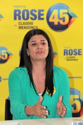 Questionada sobre alian&ccedil;a com Bernal, Rose afirma que uni&atilde;o &eacute; para o bem da cidade 