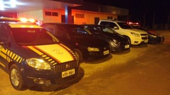PRF recupera três veículos furtados em Ponta Porã
