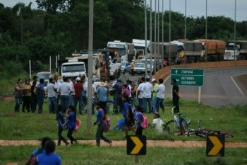 Indígenas ameaçam bloqueio na MS-156