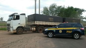 Caminhão é apreendido com 512 kg de droga em Três Lagoas