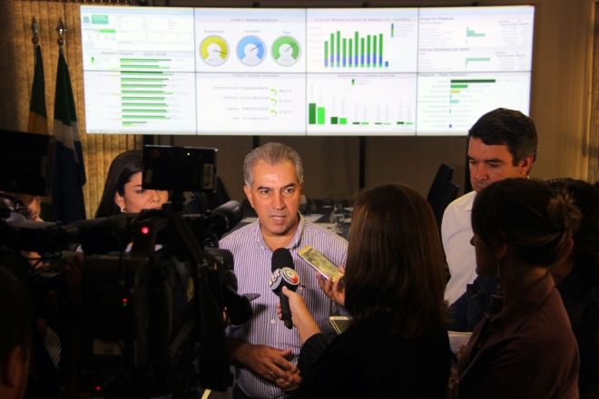 Azambuja diz que cumpriu 60% das metas do governo at&eacute; o momento