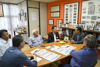 Marquinhos recebe diretoria da Santa Casa