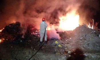 Dois incêndios foram controlados na tarde desta quarta-feira pelos Bombeiros em Corumbá