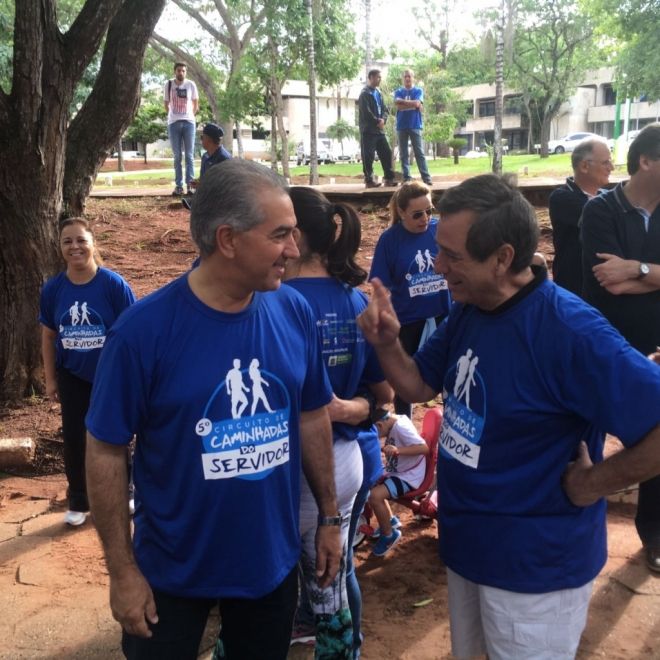Reinaldo caminhada do servidor