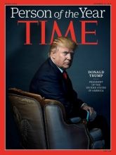 Donald Trump é eleito personalidade de 2016 pela revista norte-america ‘Time’ 