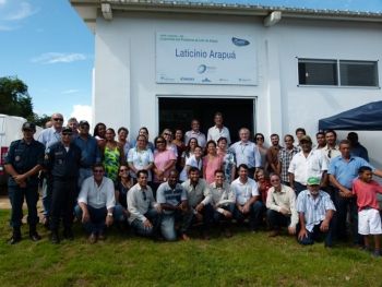 Fibria e parceiros inauguram o Laticínio de Arapuá com investimento de R$ 1 milhão