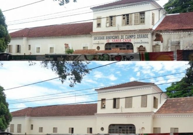 Pr&eacute;dio antigo da Santa Casa &eacute; restaurado para centen&aacute;rio