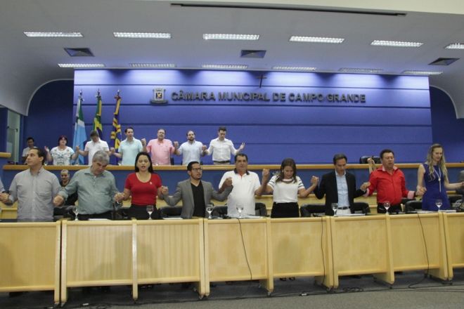 Marquinhos reuniu comissão especial de vereadores e funcionários da Seleta e Omep para tratar caso de recontratação