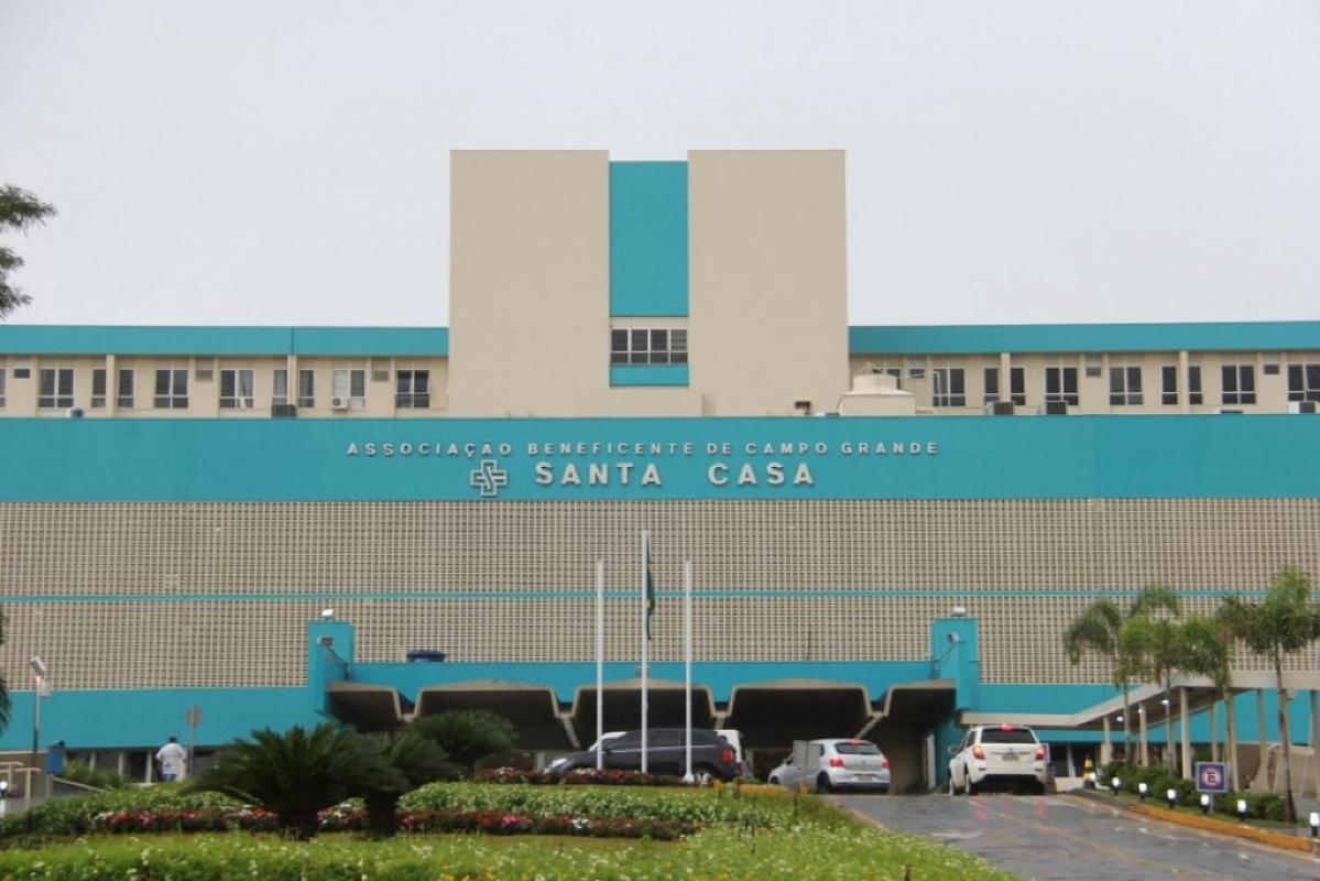 Foto da fachada da Santa Casa