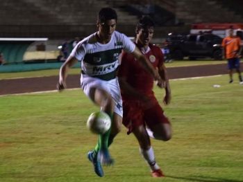 Sete desperdiça chances e perde último amistoso antes da Copa Verde