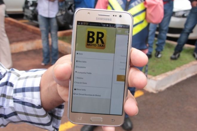 BR Mototaxi App torna ágil e rápida a solicitação de mototáxis pelos usuários