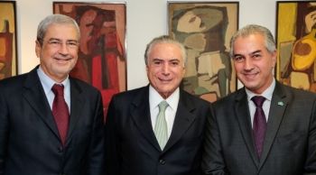 Reinaldo fala sobre queda de ICMS do gás com presidente Michel Temer