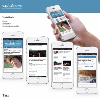 Versão Mobile do Capital News está disponível para tablets e smartphones 