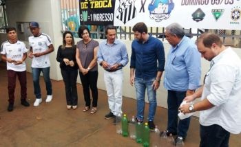 Operário inicia troca de garrafas pet por ingresso para estreia na Copa Verde