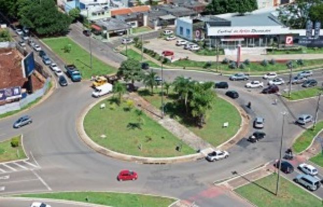 Obras na rotatória da Avenida Mato Grosso com a Via Park terão rotas alternativas para os motoristas