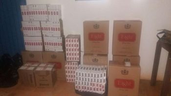 Polícia Militar apreende mais de 200 maços de cigarro contrabandeados
