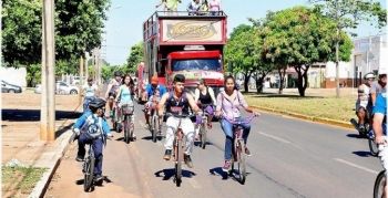 No feriado, Três Lagoas recebe quinto passeio ciclístico