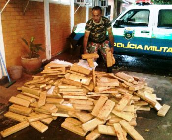 Policia Militar de Mato Grosso do Sul apreende 33 toneladas de drogas nos quatro primeiros meses de 2017