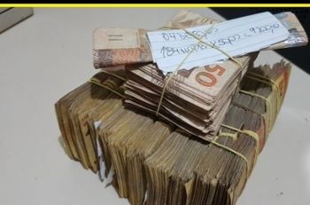 Homem é preso com quase R$ 30 mil em dinheiro, sem explicar a origem