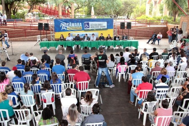 Vereadores discutem Acessibilidade e mobilidade em projeto Câmara Participativa no Horto Florestal