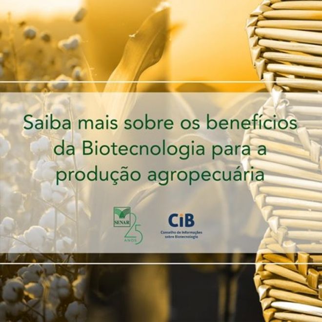 Blog de biotecnologia é lançado pelo sistema CNA/Senar e Cib incentivando a prática agronômica