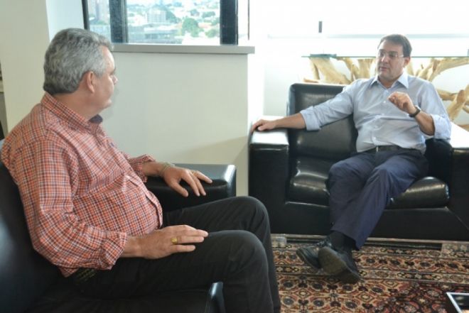 Guerreiro e presidente da Fiems se reúnem para discutir avanços do Porto Seco em Três Lagoas