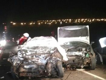 Motorista bêbado invade pista contrária, mata casal e fere três